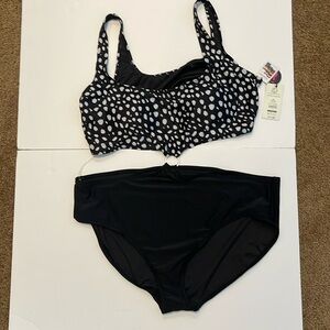 No Boundaries Swimsuit One piece bathing suit,  size 3X NWT